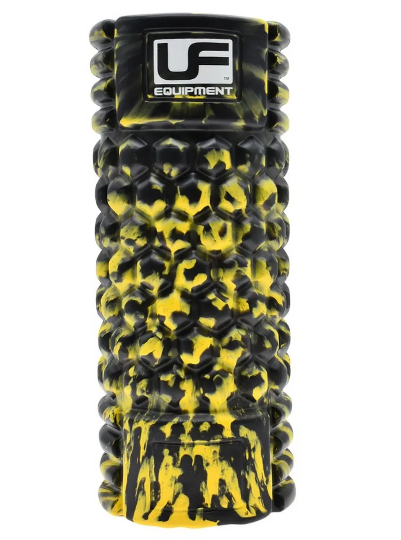 Ufe Massage Roller 33 x 14cm Black/Yellow-1